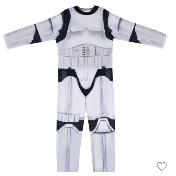 New exclusive star Wars Kids Boy's Stormtrooper Halloween Costume, size L 10/12 - Picture 2 of 5